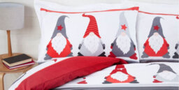 Festive Gonks King Duvet Cover And Pillowcase Set - thumbnail 2