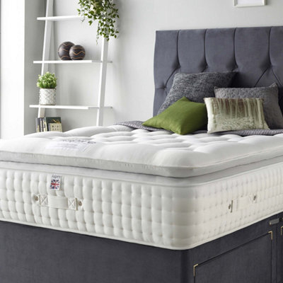 Aspire Alpaca Silk 5000 Pocket Pillowtop Mattress, Size Single - image 1