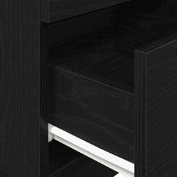 Berkfield Bedside Cabinets 2 Pcs With 2 Drawers Black 36X36X68 Cm - thumbnail 9
