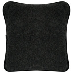 Native Natural Pure Merino Wool Pillow - Black - thumbnail 3