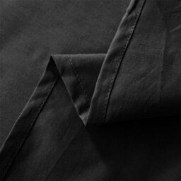 Ameha 100% Egyptian Cotton Black Flat Sheet Luxurious Bedding Hypoallergenic & Skin-Friendly Durable Single 175 X 275 Cm - thumbnail 7