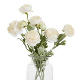 Hill Interiors The Natural Garden Collection Ranunculus Artificial Flower Apricot (One Size) - thumbnail 2