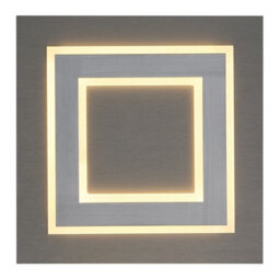 Luminosa Lighting Luminosa Jayden 32Cm Integrated Led Semi Flush Ceiling Light Anthracite Brushed Led 3000K - thumbnail 4