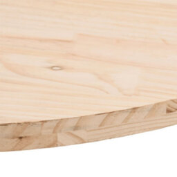 Berkfield Table Top 80X40X2.5 Cm Solid Wood Pine Oval - thumbnail 5