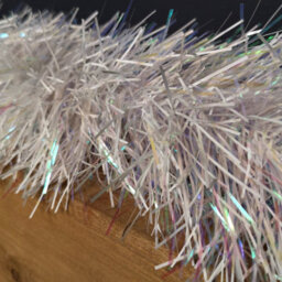 Samuel Alexander 2M X 10Cm Festive Tinsel Garland Christmas Tree Decoration Iridescent White - thumbnail 7