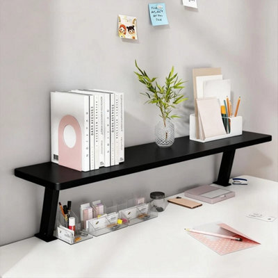 60Cm Monitor Riser Desk Organizer Side Clamp - image 1