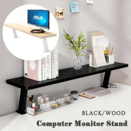 60Cm Monitor Riser Desk Organizer Side Clamp - thumbnail 3