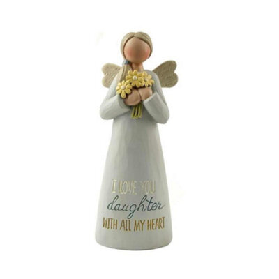 Feather & Grace  Angel Figurine -  Daughter (I Love You) - image 1