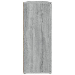 Berkfield Sideboard Grey Sonoma 91X29.5X75 Cm Engineered Wood - thumbnail 7