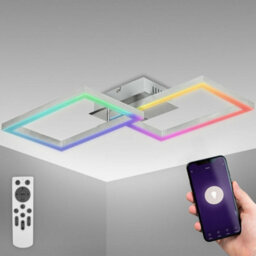 B.k.licht Led Ceiling Light Living Room Lamp Rgb Remote Control 30W 3300Lm - thumbnail 9