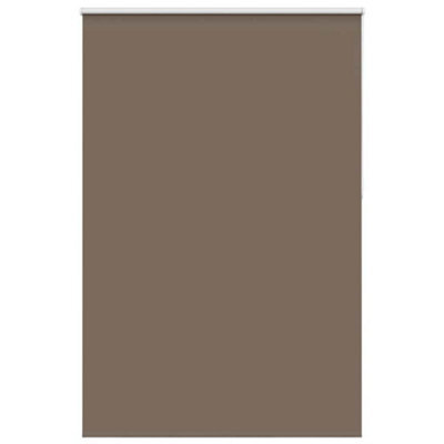 Berkfield Durable Roller Blind Blackout Coffee 155X230 Cm Fabric Width 151.6 Cm Polyester - image 1