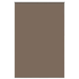 Berkfield Durable Roller Blind Blackout Coffee 155X230 Cm Fabric Width 151.6 Cm Polyester