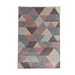 Portland Multicolour Geometric Large Rug, (L)230Cm X (W)160Cm - thumbnail 6