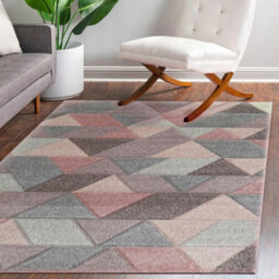 Portland Multicolour Geometric Large Rug, (L)230Cm X (W)160Cm - thumbnail 1