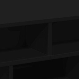 Berkfield Coffee Table Black 70X70X29 Cm Engineered Wood - thumbnail 8