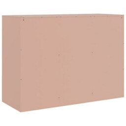 Vidaxl Sideboard Pink 99X39X73 Cm Steel - thumbnail 9