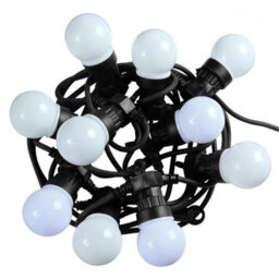 CGC Lighting Cgc Velma White Led Festoon Outdoor String Lights Kit - thumbnail 3
