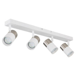 Luminosa Lighting Luminosa Brisbon Ceiling Spotlight Bar White Matt 4X Gu10 - thumbnail 2