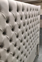 Stratus Interiors Carrington Wing Back Chesterfield Tall Headboard Footboard Bed Frame-Doorstep Delivery Only No Assembly-Super King-Gaslift Storage - thumbnail 8