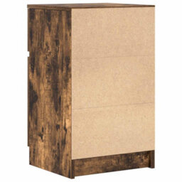 Berkfield Bedside Cabinets 2 Pcs Smoked Oak 39X35X65 Cm Engineered Wood - thumbnail 9