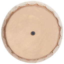 Beliani Flower Vase Almiros Ceramic 51 Cm Light Brown - thumbnail 6