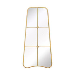 Charles Bentley Copenhagen Mirror In Gold Weather Resistant - thumbnail 4