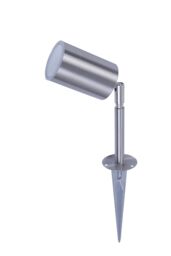 Blooma Candiac Silver Effect Led Outdoor Single Spike Light (D)60mm - thumbnail 2