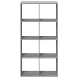 Vidaxl Room Divider Bookcase Grey Sonoma 69.5X29X137.5 Cm Engineered Wood - thumbnail 5