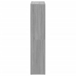 Vidaxl Room Divider Bookcase Grey Sonoma 69.5X29X137.5 Cm Engineered Wood - thumbnail 6