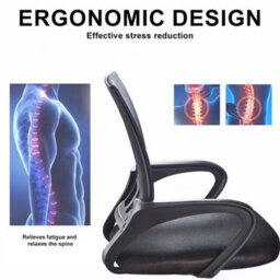 Style 1 Mesh Office Chair Computer Gaming Chairs Executive Chairs Study Desk Chair - thumbnail 5
