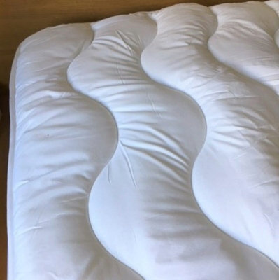Just So Home Luxury Hotel Quality Microfibre Mattress Topper (Single) - image 1