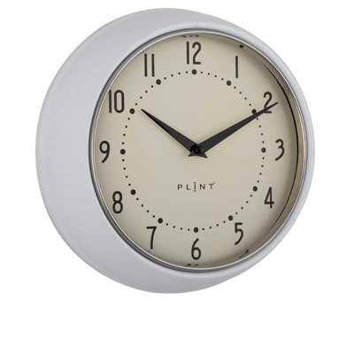 GM Garden & Home Clocks - Metal/glass - L23 X W7 X H23 Cm - White