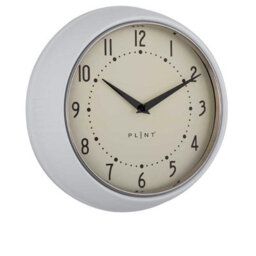 GM Garden & Home Clocks - Metal/glass - L23 X W7 X H23 Cm - White