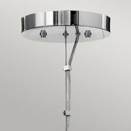 Luminosa Lighting Elstead Hinkley Fredrick Ramond Mondo 3 Light Chandelier Polished Chrome - thumbnail 3