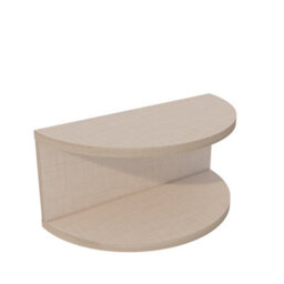 Decorotika Bella Nightstand Cottonbeige - thumbnail 5