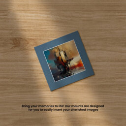 Ak Frames 60X60Cm Pompadour Picture Mounts To Fit 40X40Cm Aperture Size - Mount Board Only (No Frame Included) - thumbnail 5