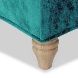 Alfie Emerald Right Hand Chaise Sofa For Living Room - Fully Assembled By Roseland Furniture - thumbnail 6