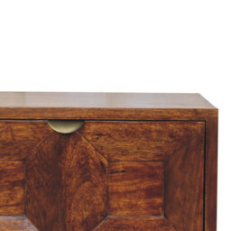Artisan Furniture Solid Wood Quad Bedside - thumbnail 5