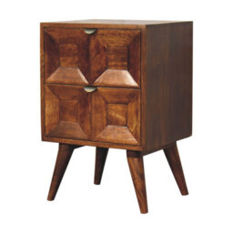 Artisan Furniture Solid Wood Quad Bedside - thumbnail 4