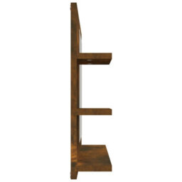 Walplus Bathroom Mirror Smoked Oak 60X10.5X45 Cm Engineered Wood - thumbnail 4