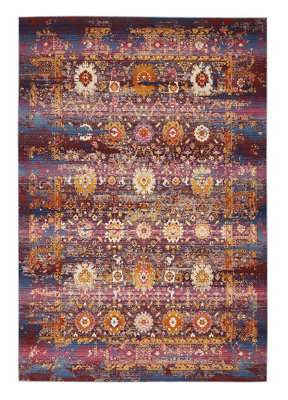 Luxurious Traditional Rug, Stain-Resistant Floral Rug, Persian Rug For Bedroom, Livingroom, & Diningroom-61Cm X 173Cm (Runner) - image 1