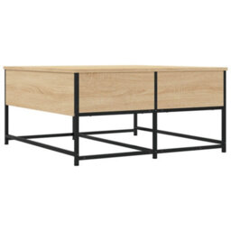 Berkfield Coffee Table Sonoma Oak 80X80X40 Cm Engineered Wood - thumbnail 8