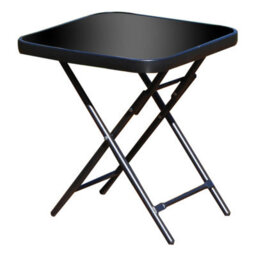 Kingfisher Folding Drinks Side Garden Outdoor Patio Table Home Yard Furniture