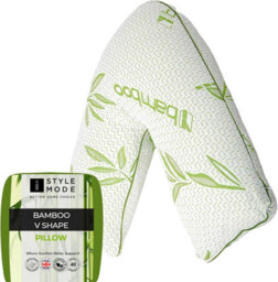 istyle mode V Shape Memory Foam Bamboo Pillow - thumbnail 1