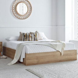 Molle Wooden Ottoman Storage Bed Frame - Double 4Ft6 - thumbnail 3