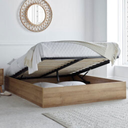 Molle Wooden Ottoman Storage Bed Frame - Double 4Ft6 - thumbnail 4