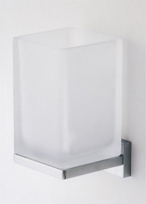 Luxury Living Palermo Bathroom Tumbler And Holder - image 1