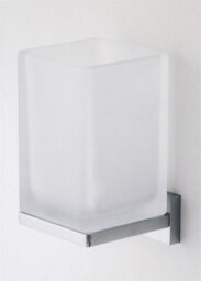 Luxury Living Palermo Bathroom Tumbler And Holder - thumbnail 1