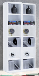 Vcm Wood Cd Dvd Stand Shelf Cabinet Milano - thumbnail 3