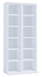 Vcm Wood Cd Dvd Stand Shelf Cabinet Milano - thumbnail 2